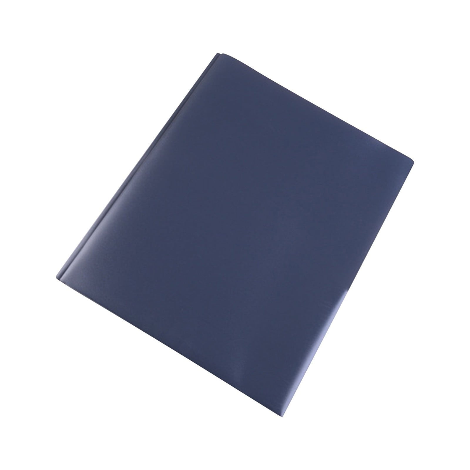 2-Pocket Folders with 3 Prongs, Heavy Duty Plastic Folders with Pockets and Prong Holds Letter Size Paper, Plastic Pockets Folder for School, Office and Home, 9.45x11.42"