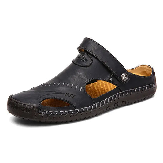 Summer Sandals for Men – Classic Roman Leather Sandals 2024