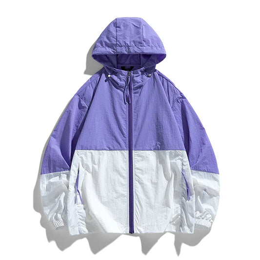 Men’s Thin Summer Waterproof Jacket – Perfect for Outdoor Adventures