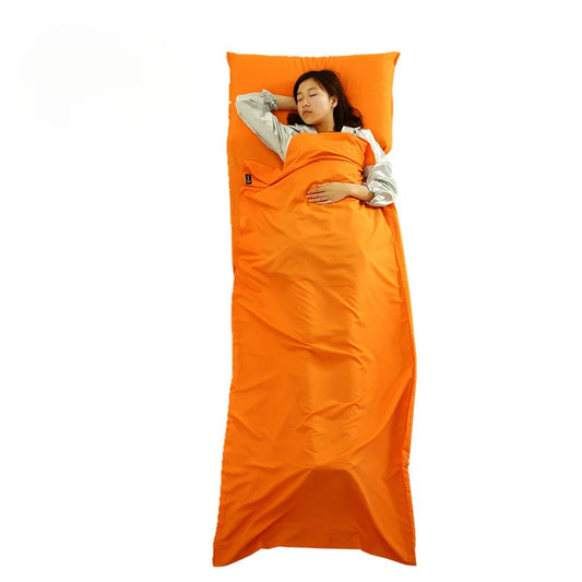 Ultra Thin Hotel Sleeping Bag – Perfect for Outdoor and Beach Adventures