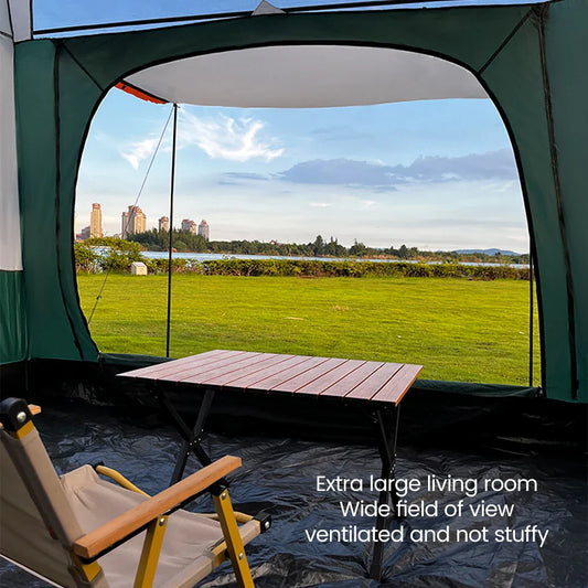 Spacious and Durable 10 Person Camping Tent for Family Adventures