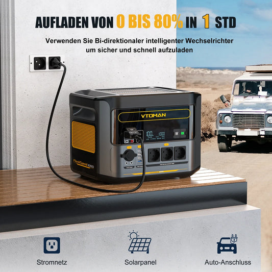 VTOMAN FlashSpeed 1000 Portable Power Station – Power Your Adventures