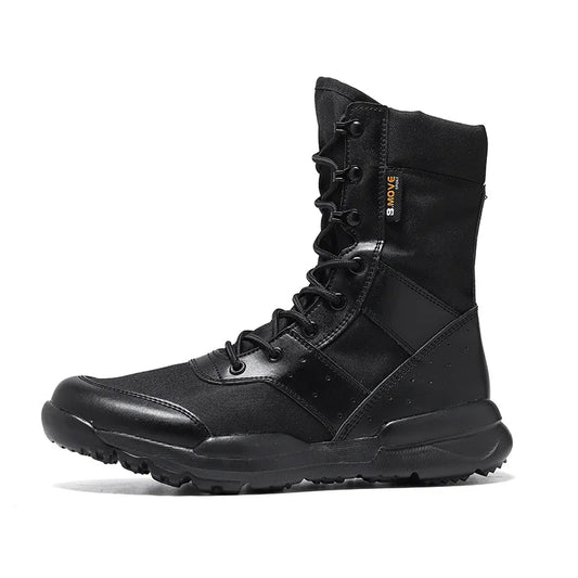 Summer Breathable Desert Hiking Boots for Men – Tactical and Lightweight