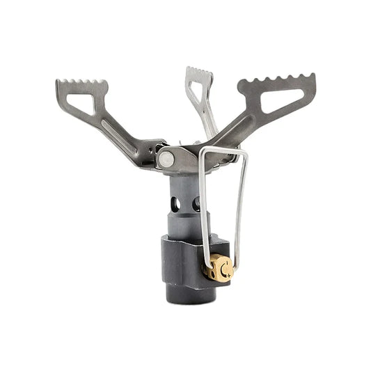 BRS Outdoor Gas Stove – Ultralight Titanium Camping Burner for Adventurers