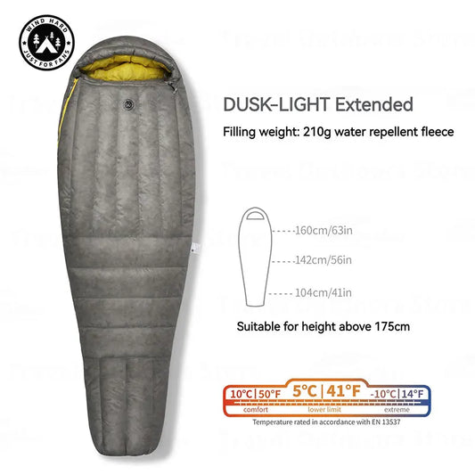 AEGISMAX Dusk Ultralight Down Sleeping Bag – Perfect for Outdoor Adventures