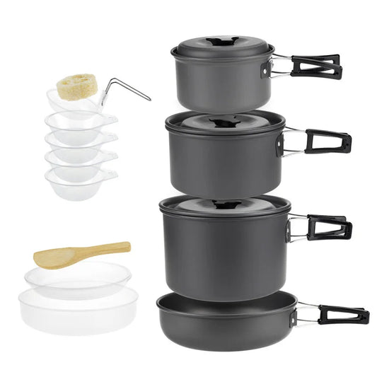 Versatile Camping Cookware Set for Outdoor Enthusiasts