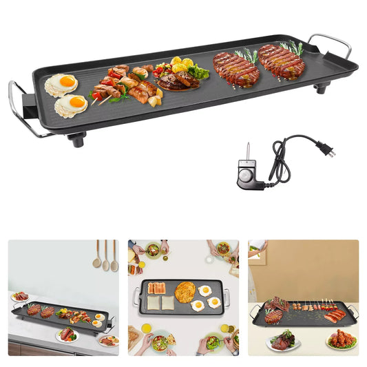 Smokeless Outdoor Electric BBQ Grill – Portable Tabletop Barbecue Solution