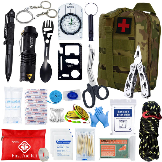 Tactical First Aid Kit – Essential Survival and Self-Defense Gear