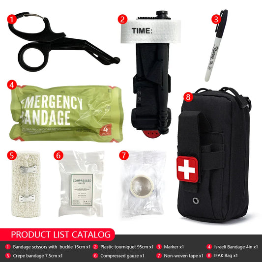 Portable Medium Bag First Aid Pouch – Essential Survival Kit for Emergencies