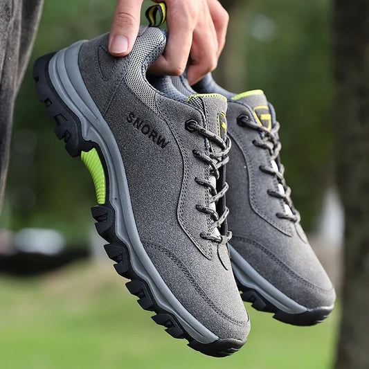 Durable Hiking Shoes for Men – Non-Slip Mountain Climbing Boots
