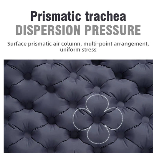 PACOONE Outdoor Camping Double Inflatable Mattress