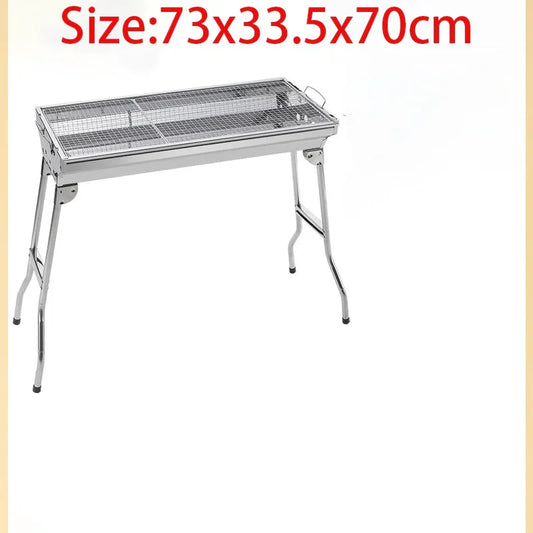 Folding Portable Charcoal Grill – Perfect for Outdoor Cooking Adventures
