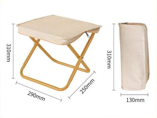 Foldable Backpack Stool – Portable Camping Chair for Outdoor Adventures