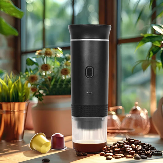 20Bar Upgraded Portable Espresso Machine – Perfect for Coffee Lovers on the Go